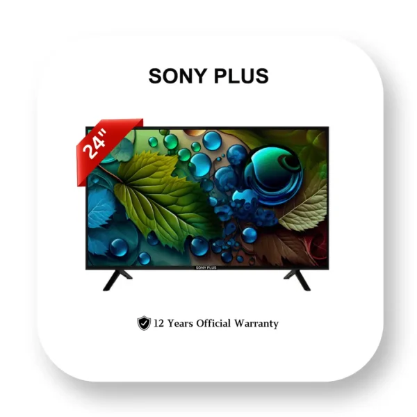 24 INCH HD LED BASIC TV – SONY PLUS