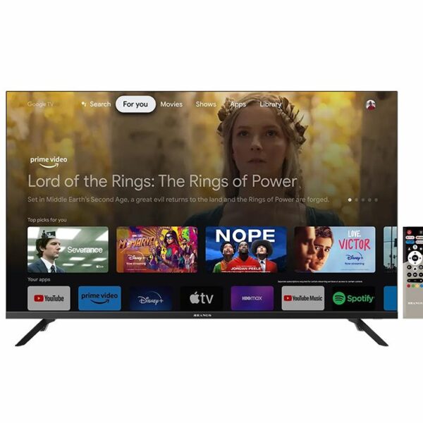 Rangs 65-Inch Google Certified TV | Frameless 4K UHD Smart TV