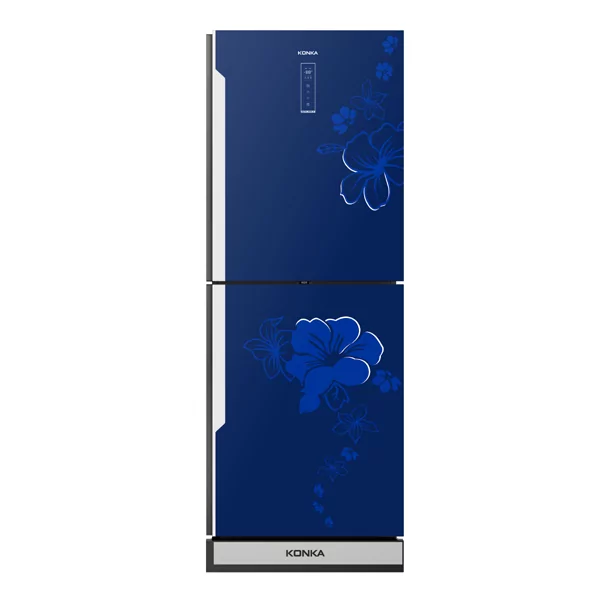 KONKA Refrigerator-KRT-315GB-Blue, Upper Freezer(315 LTR)