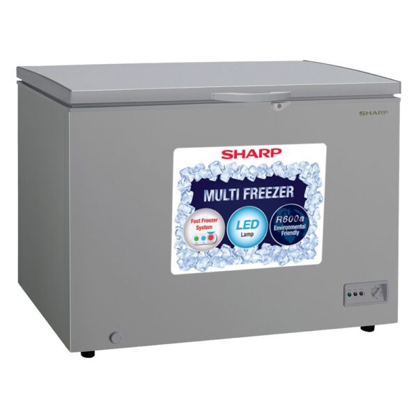 Sharp Freezer SJC-528-GY | 510 Liters - Grey